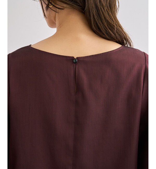 ROPE「【洗える】フレアスリーブオーバーブラウス【WEB・一部店舗限定】」|シャツ・ブラウス|