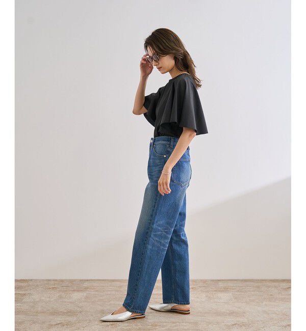 ROPE「【洗える】フレアスリーブオーバーブラウス【WEB・一部店舗限定】」|シャツ・ブラウス|