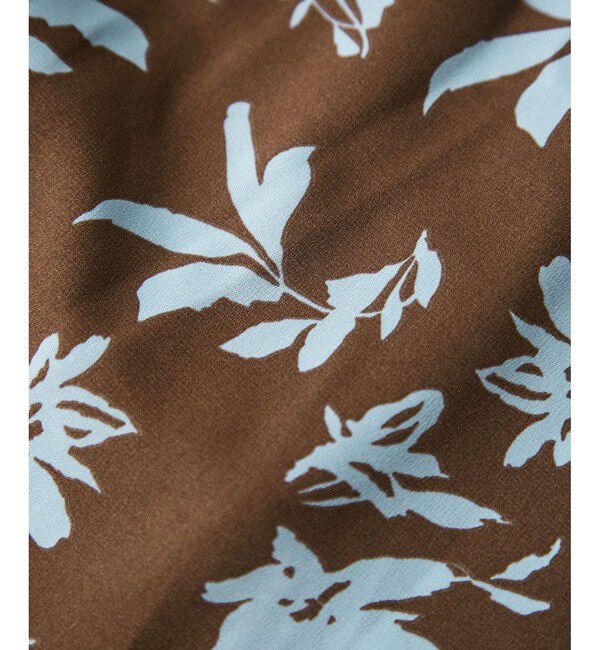 VIS「【WEB限定】アソート柄セミフレアロングスカート」|スカート|