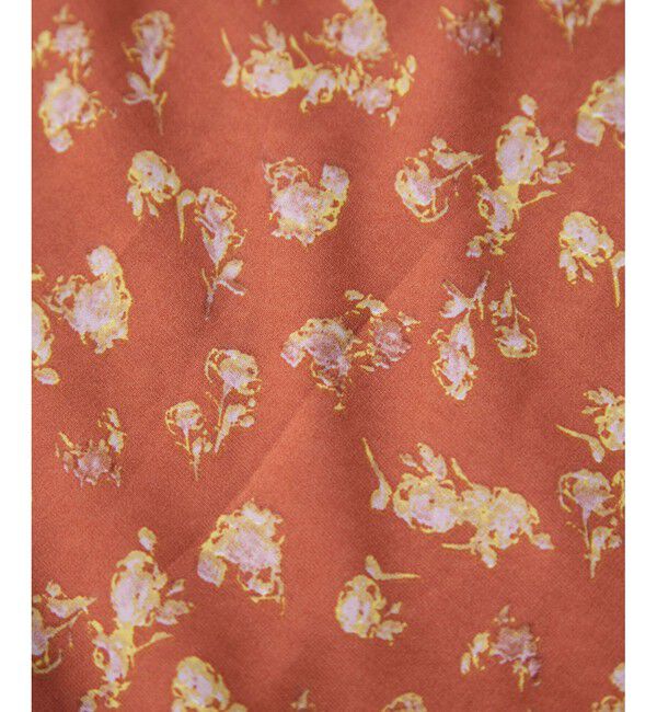 VIS「【WEB限定】アソート柄セミフレアロングスカート」|スカート|