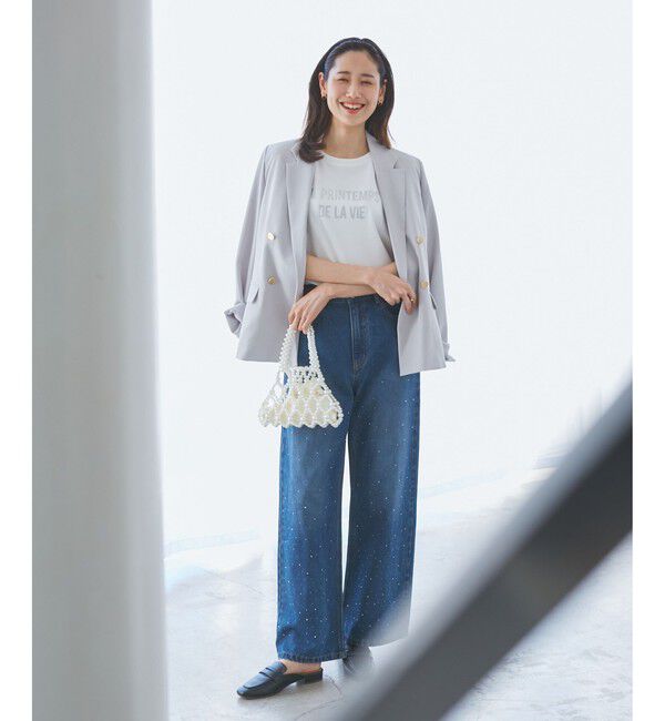 Rope&rsquo;Picnic「キラキラビジューデニム」|デニム|