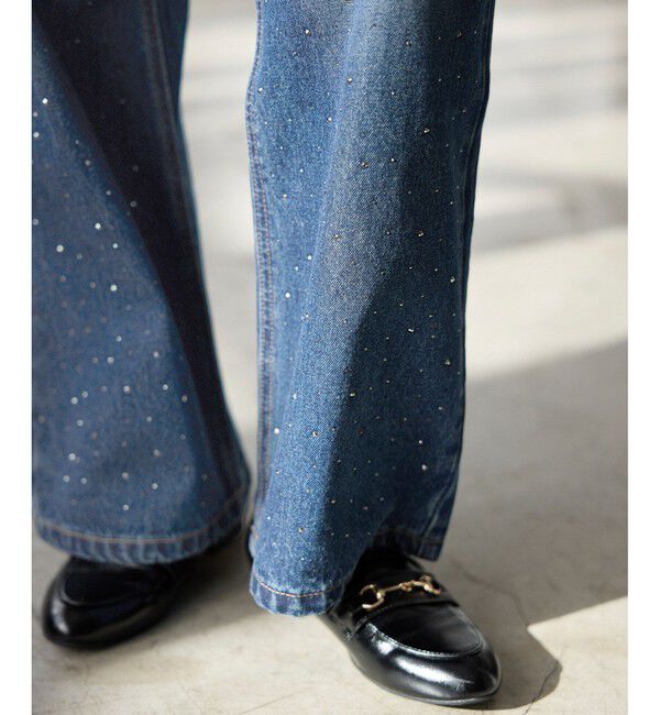 Rope&rsquo;Picnic「キラキラビジューデニム」|デニム|