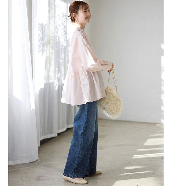 Rope&rsquo;Picnic「キラキラビジューデニム」|デニム|