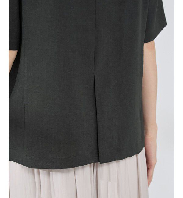 Rope&rsquo;Picnic「【接触冷感・吸水速乾・防シワ】エフォートレスリラックスハーフスリーブジャケット」|テーラードジャケット|