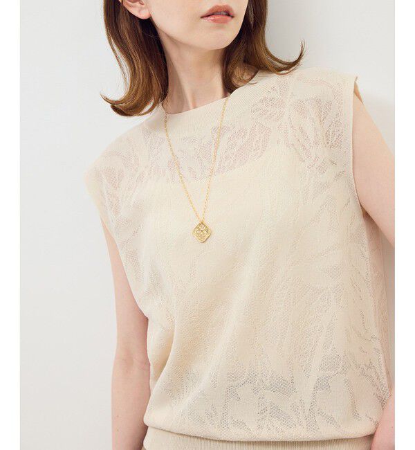 Rope&rsquo;Picnic「レーシーフレンチサマーニット」|ニット・セーター|