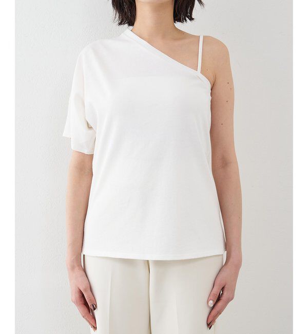 GEMINI「【GEMINI】ワンショルダーカットソー」|Tシャツ・カットソー|