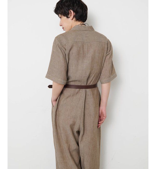 THE PAUSE「【THE PAUSE】リネン混カイキンジャンプスーツ」|ワンピース|