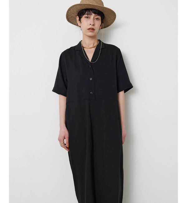 THE PAUSE「【THE PAUSE】リネン混カイキンジャンプスーツ」|ワンピース|
