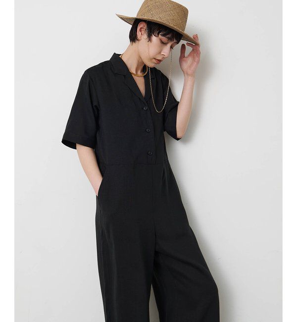 THE PAUSE「【THE PAUSE】リネン混カイキンジャンプスーツ」|ワンピース|