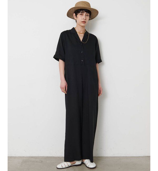 THE PAUSE「【THE PAUSE】リネン混カイキンジャンプスーツ」|ワンピース|