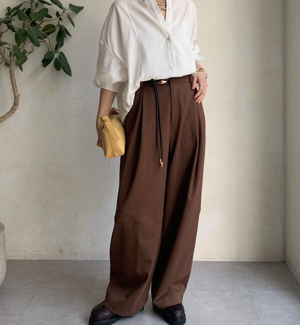  「カットドッキングブラウス」|シャツ・ブラウス|