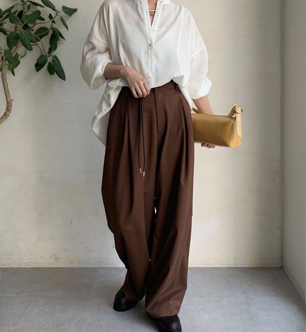  「カットドッキングブラウス」|シャツ・ブラウス|