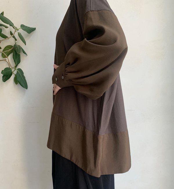  「カットドッキングブラウス」|シャツ・ブラウス|