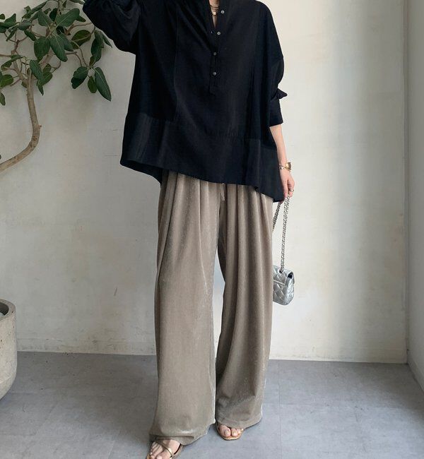  「カットドッキングブラウス」|シャツ・ブラウス|