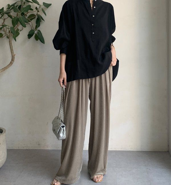  「カットドッキングブラウス」|シャツ・ブラウス|