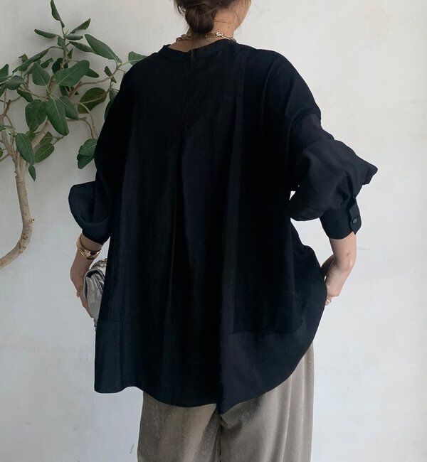  「カットドッキングブラウス」|シャツ・ブラウス|