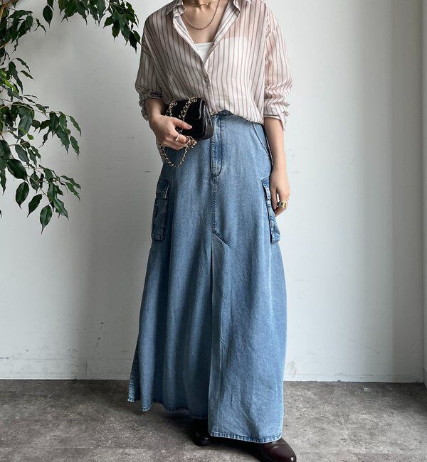  「シアーストライプシャツ」|シャツ・ブラウス|