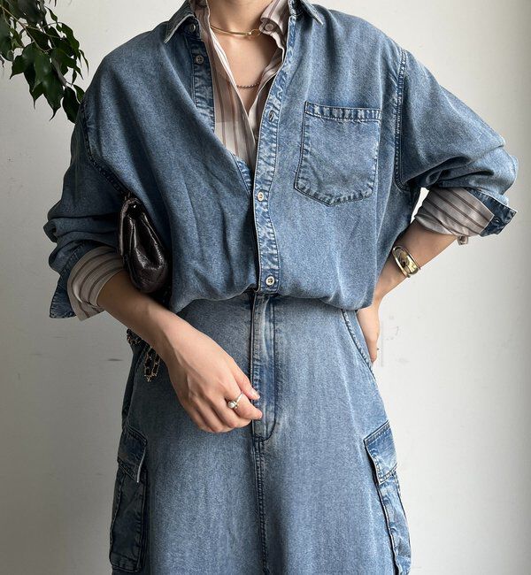  「シアーストライプシャツ」|シャツ・ブラウス|