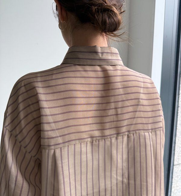  「シアーストライプシャツ」|シャツ・ブラウス|