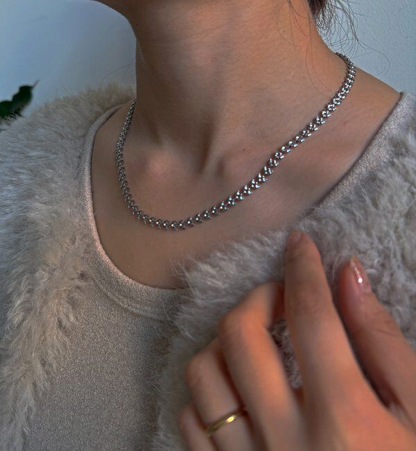  「【SAKURA企画】アレルギー対応クラシッククラブチェーンネックレス」|ネックレス|