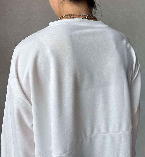  「【WEB限定】裏毛裏起毛ショートトップスアンサンブル」|Tシャツ・カットソー|