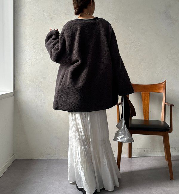  「リバーシブルボアコート」|その他|