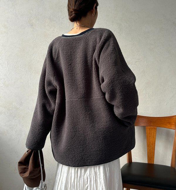  「リバーシブルボアコート」|その他|