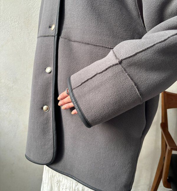  「リバーシブルボアコート」|その他|