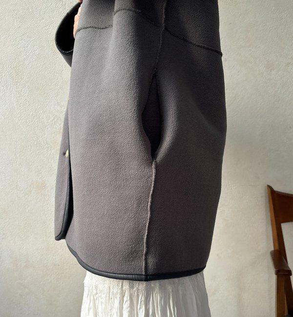  「リバーシブルボアコート」|その他|