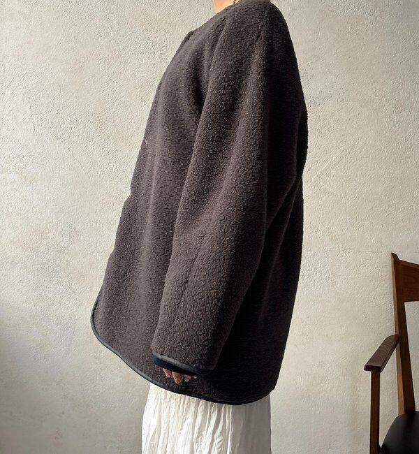  「リバーシブルボアコート」|その他|