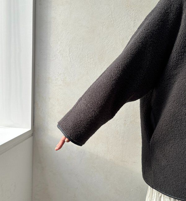  「リバーシブルボアコート」|その他|