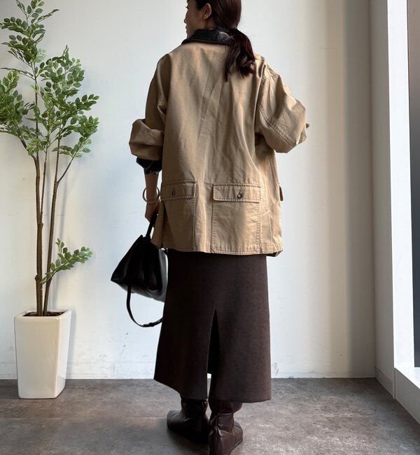  「【WEB限定】リブニット＋Uネックニットワンピースセット」|スーツ|