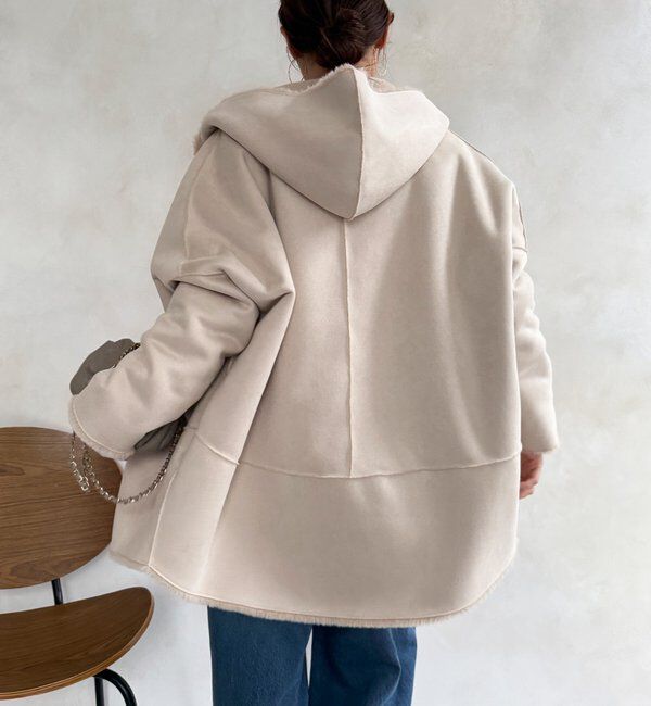  「リバーシブルフェイクムートンコート」|その他|