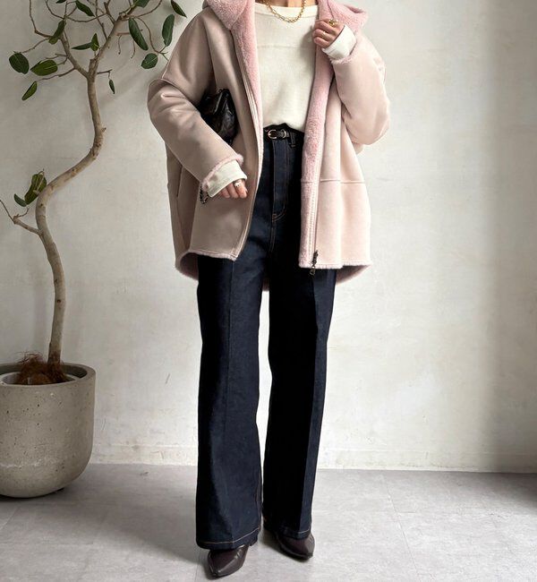  「リバーシブルフェイクムートンコート」|その他|