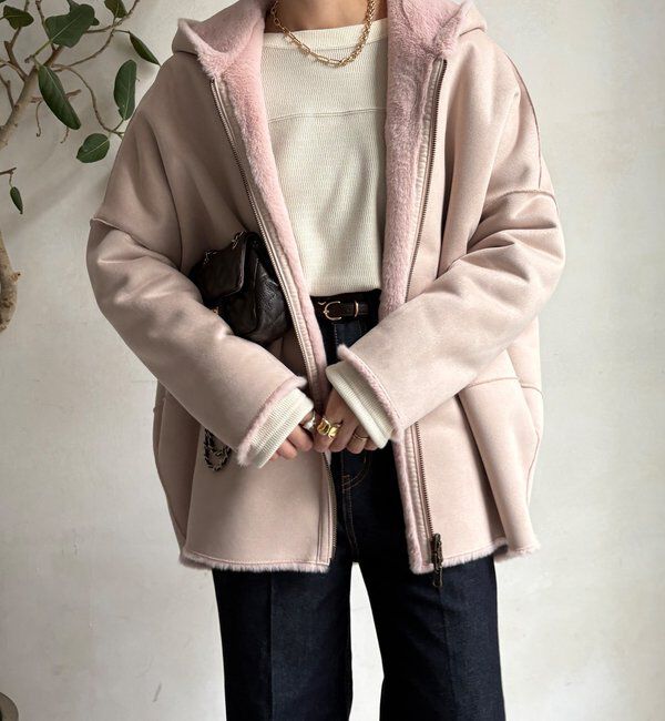  「リバーシブルフェイクムートンコート」|その他|