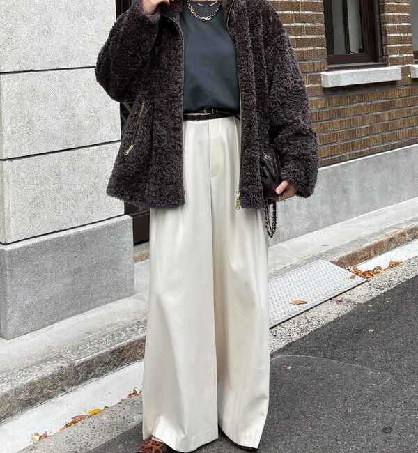  「【インフルエンサーOKOCHI企画】ボアブルゾン」|その他|