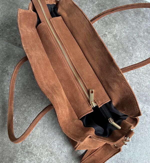  「【WEB限定】スエードベルト付バッグ」|トートバッグ|