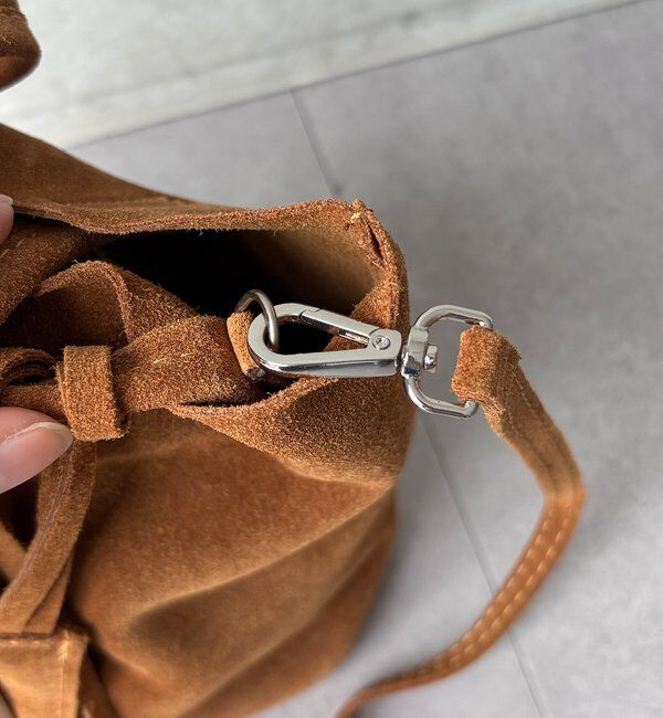  「【WEB限定】スエードミニトートバッグ」|トートバッグ|