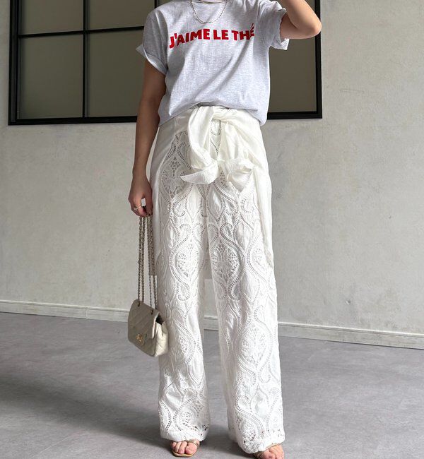  「JAIMELETHEフロッキーロゴTEE」|Tシャツ・カットソー|