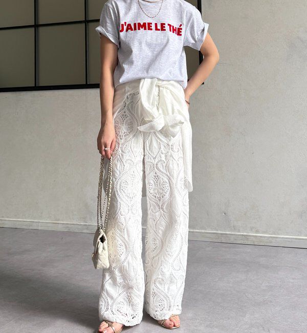  「JAIMELETHEフロッキーロゴTEE」|Tシャツ・カットソー|