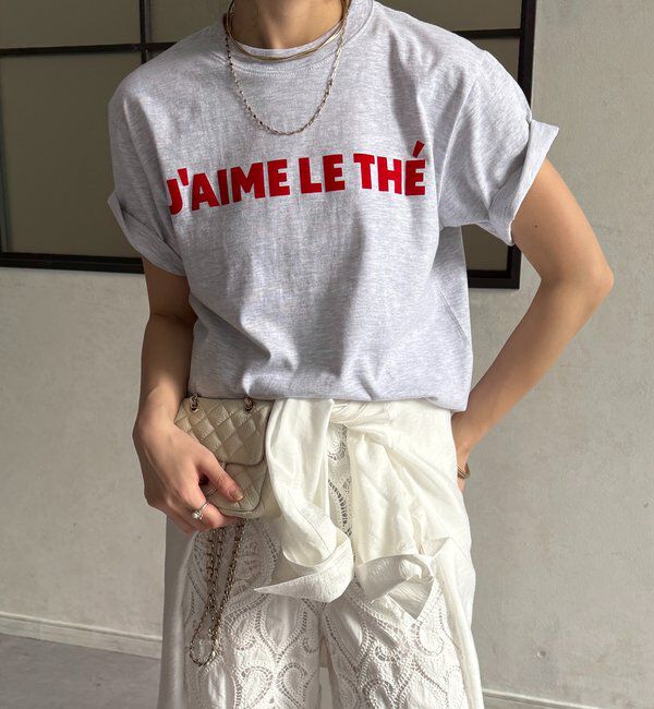  「JAIMELETHEフロッキーロゴTEE」|Tシャツ・カットソー|