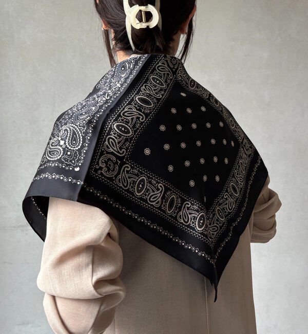  「ペイズリー柄スカーフ」|マフラー|