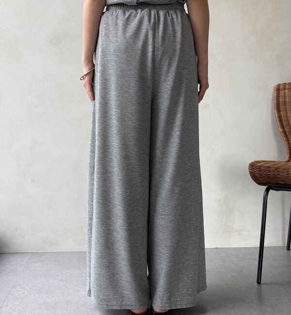  「【セットアップ可能】タックイージーワイドパンツ」|チノ|