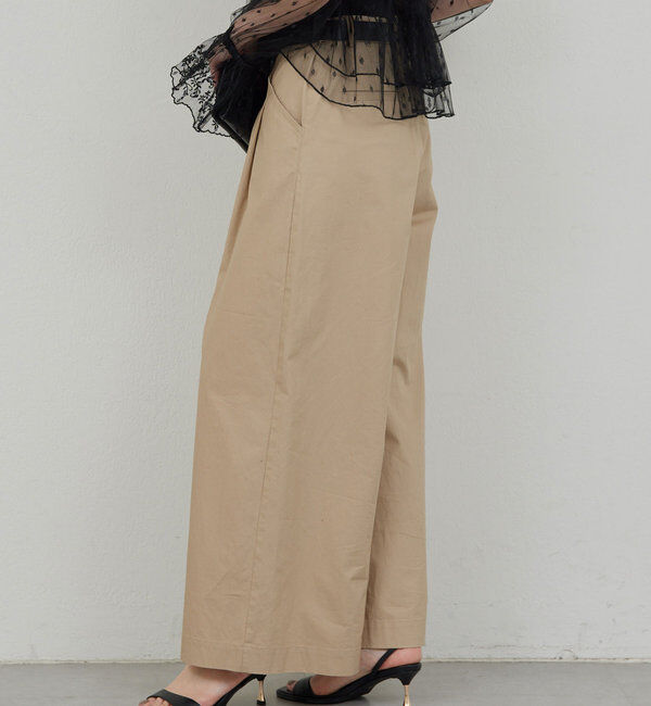  「タックウェザーパンツ」|チノ|