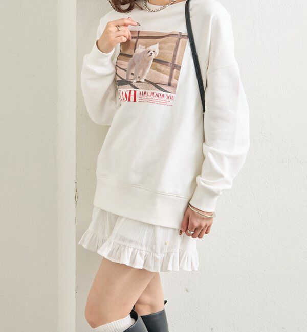  「プリントスウェット」|パーカー|