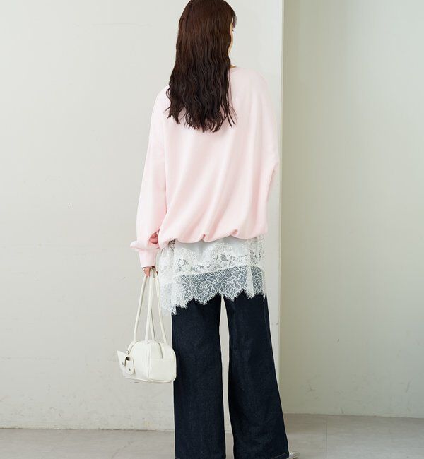  「アップリケロゴスウェット」|パーカー|