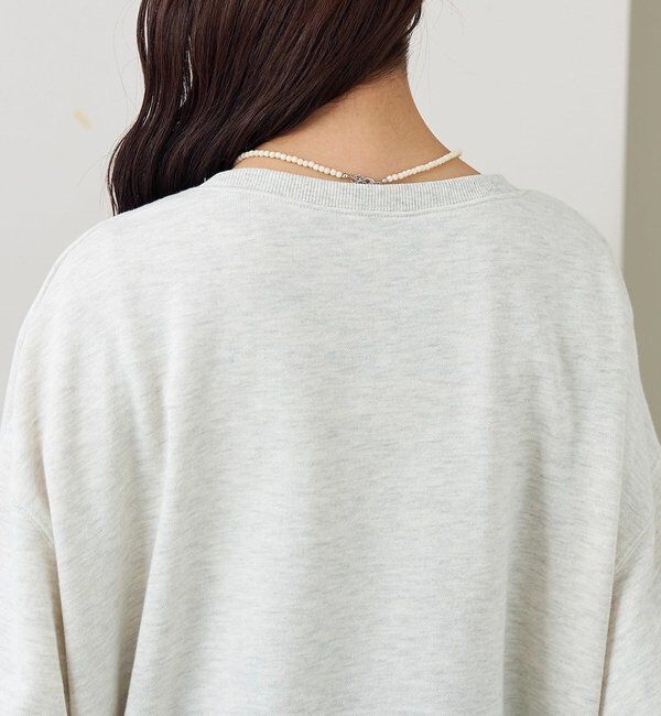  「アップリケロゴスウェット」|パーカー|