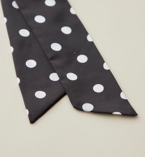  「Lara ドットスカーフ」|バンダナ・スカーフ|