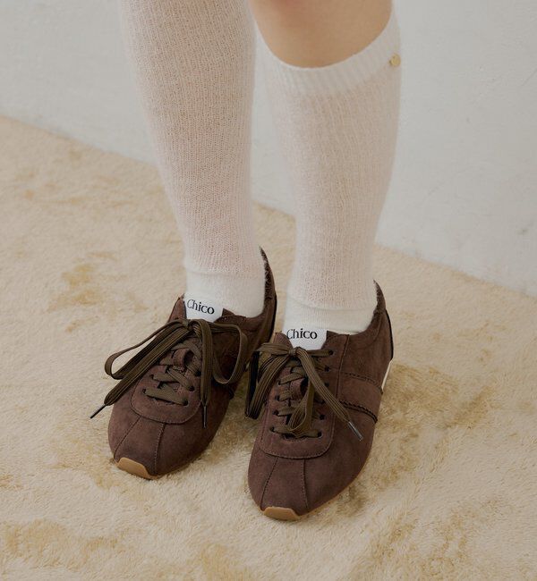  「インソールスエードスニーカー」|スニーカー|