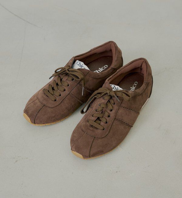  「インソールスエードスニーカー」|スニーカー|